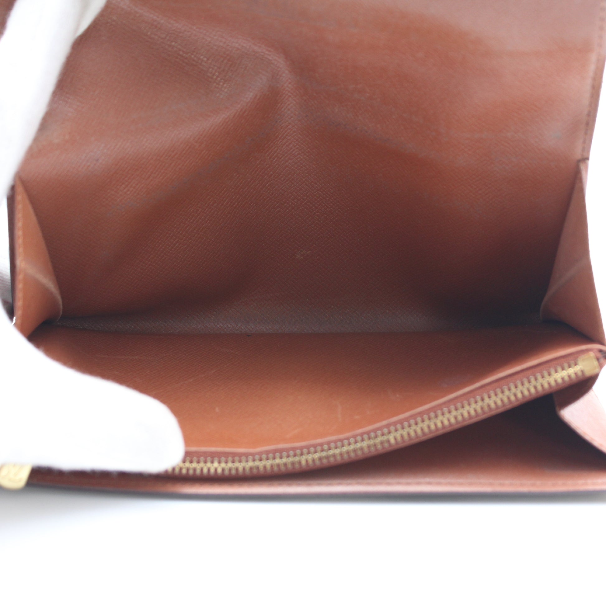 LOUIS VUITTON Monogram Pochette Porte Monnaie Credit M61725 Wallet