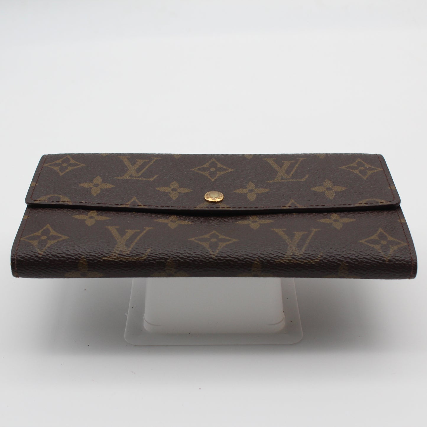 LOUIS VUITTON Monogram Pochette Porte Monnaie Credit M61725 Wallet