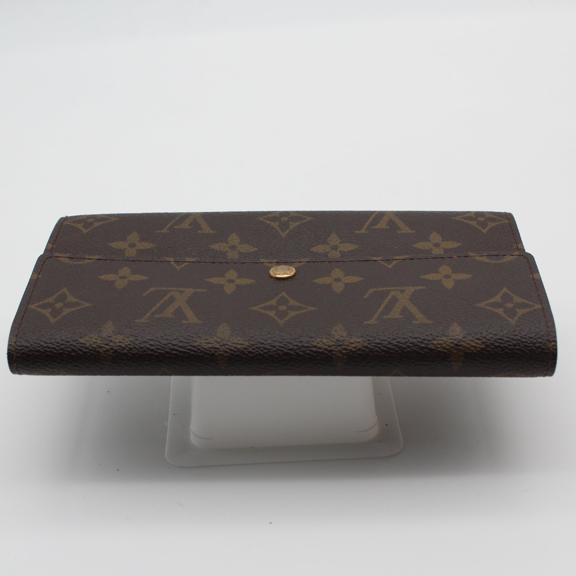 LOUIS VUITTON Monogram Pochette Porte Monnaie Credit M61725 Wallet