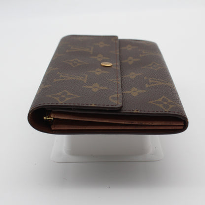 LOUIS VUITTON Monogram Pochette Porte Monnaie Credit M61725 Wallet