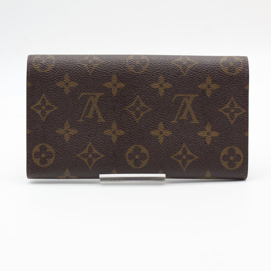 LOUIS VUITTON Monogram Pochette Porte Monnaie Credit M61725 Wallet
