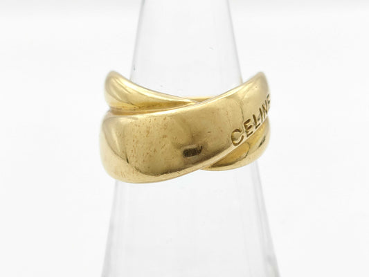 CELINE Yellow Gold 750 11.4g Ring 