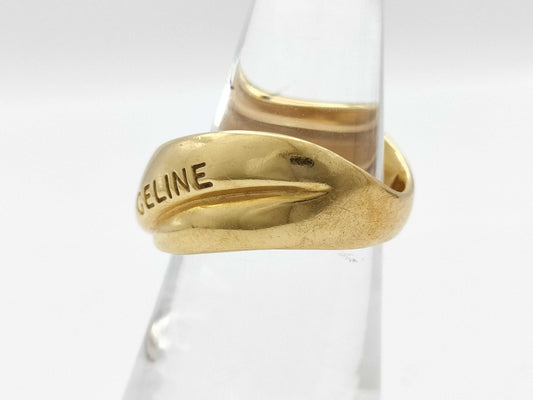 CELINE Yellow Gold 750 11.4g Ring 