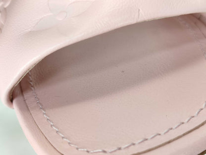 LOUIS VUITTON Revival Line Sandals Monogram Embossed Pink SW0291 34 1/2 Sandals