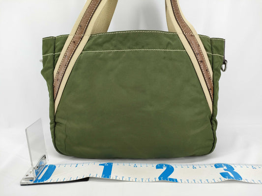 PRADA Nylon Prada Nylon Charm Tote Bag