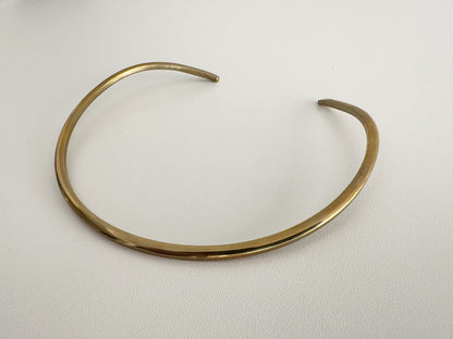 ERICKA NICOLAS BEGAY Gold Choker Necklace