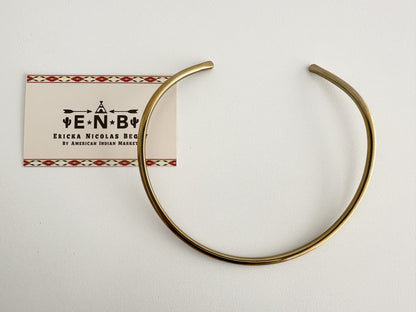 ERICKA NICOLAS BEGAY Gold Choker Necklace