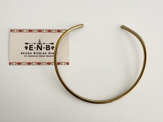 ERICKA NICOLAS BEGAY Gold Choker Necklace