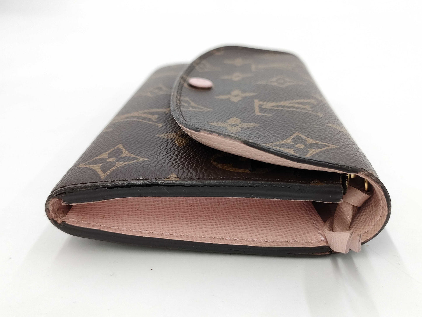 LOUIS VUITTON Monogram Long Wallet Pink Wallet