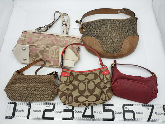COACH Shoulder Bag Set of 5 Bags