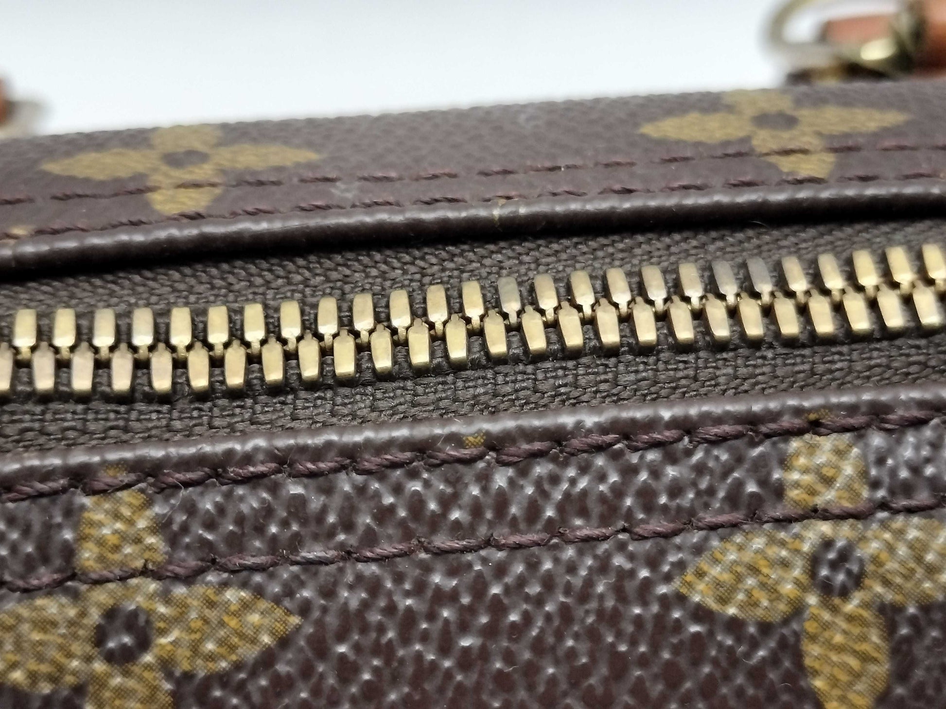LOUIS VUITTON Monogram Deauville M47270 VI0968 Handbag
