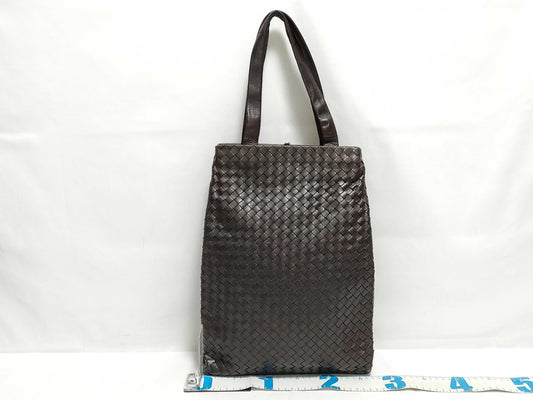 BOTTEGA VENETA Intrecciato Leather Tote Bag