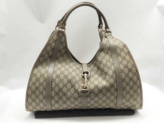 GUCCI GG Supreme ID - Gucci GG Supreme PVC x Patent Leather Shoulder Bag