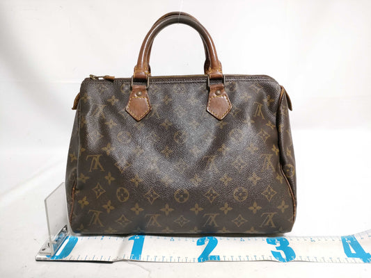 LOUIS VUITTON Monogram Speedy 30 M41526 Brown Handbag 