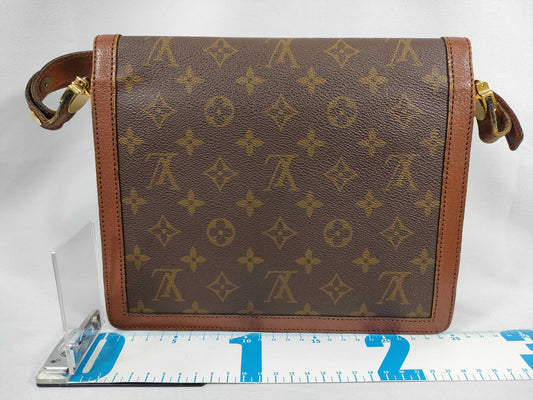 LOUIS VUITTON Monogram Sac Dauphine M51410 Handbag with Unknown Serial Number