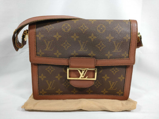 LOUIS VUITTON Monogram Sac Dauphine M51410 Handbag with Unknown Serial Number