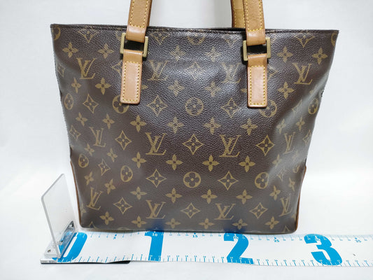 LOUIS VUITTON Monogram Cabas Piano M51148 VI1011 Brown Tote Bag