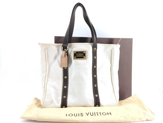 LOUIS VUITTON Antigua Cabas MM M40036 Tote Bag