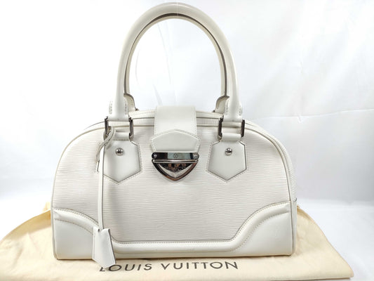 LOUIS VUITTON Epi ID - Louis Vuitton Epi Leather Montaigne 37cm Handbag SHW #TH1098 Handbag