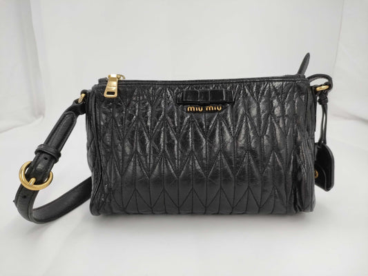 Miu Miu Matelasse Shoulder Bag