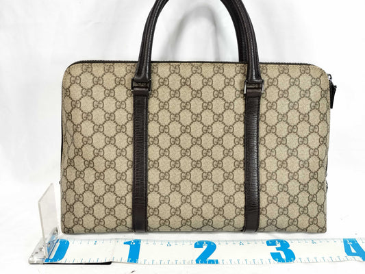 GUCCI GG Supreme Gucci Tote Bag PVC Handbag