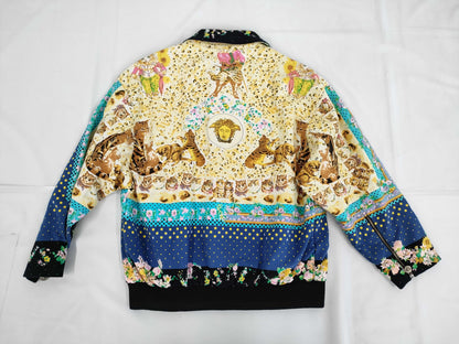 VERSACE CAT Medusa Print Jumper, Size L