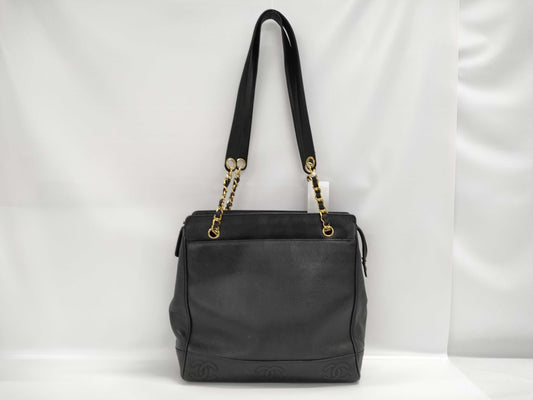 CHANEL Triple Coco Chain Bag Tote Bag