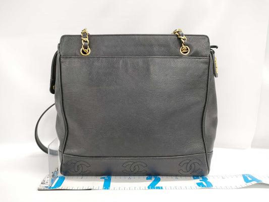 CHANEL Triple Coco Chain Bag Tote Bag