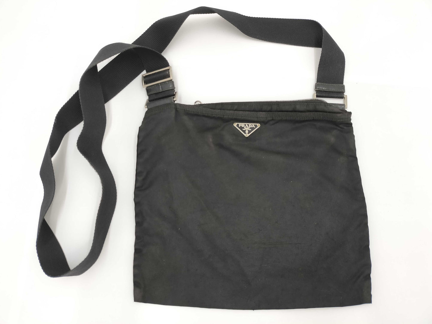 PRADA nylon shoulder bag