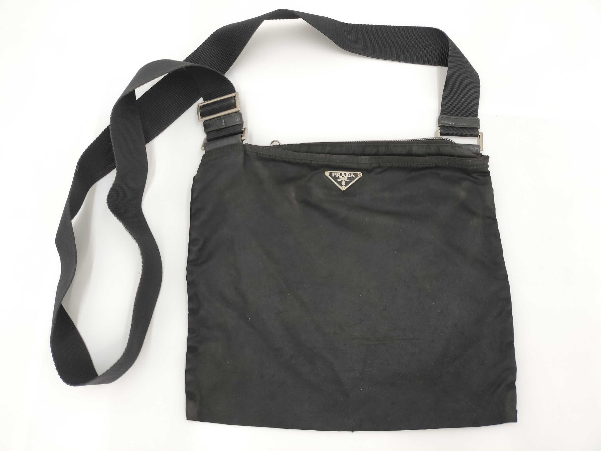 PRADA nylon shoulder bag