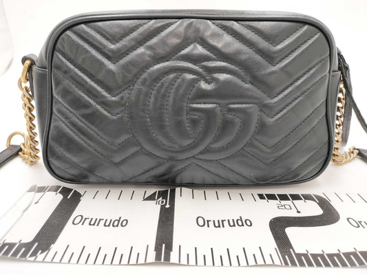 GUCCI Marmont Quilted Shoulder Bag