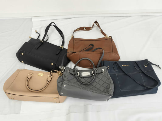 Michael Kors 5-Piece Leather Bag Set