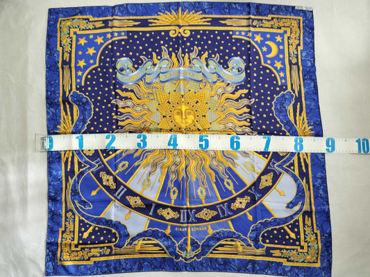 HERMES Large Carré Scarf CARPE DIEM Scarf