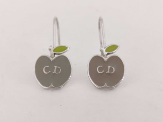 Dior Dior Apple Earrings CD Green Apple Red Apple 925 Earrings