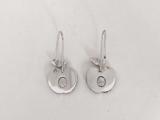 Dior Dior Apple Earrings CD Green Apple Red Apple 925 Earrings