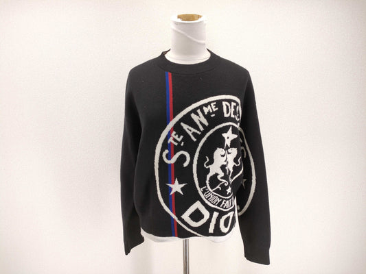 Dior Christian Dior DIORALPS Cashmere and Nylon Knit Top, Size 42, 324S55AM073