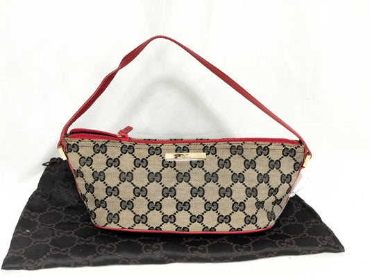 GUCCI GG Canvas GUCCI Accessory Pouch 2123 GG Canvas Handbag