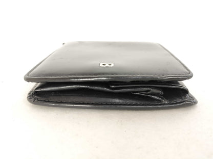 BALLY Leather Bifold Wallet Black