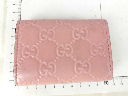 GUCCI Guccissima Gucci Interlocking G Guccissima 6-Key Case 369673・0959 Pink Key Case/Key Holder