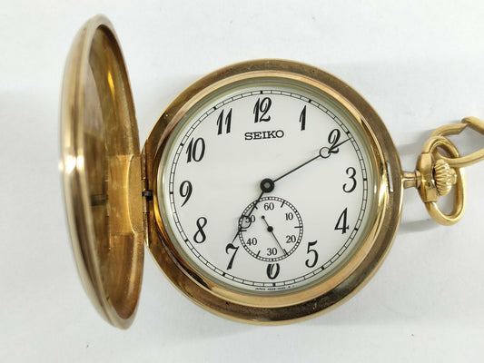 SEIKO 4S28-0010 030043 Pocket Watch