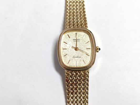 SEIKO 1221-5410 426203 Quartz Women's Watch, Not Working, No Operational Guarantee