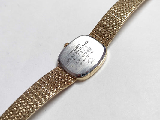 SEIKO 1221-5410 426203 Quartz Women's Watch, Not Working, No Operational Guarantee