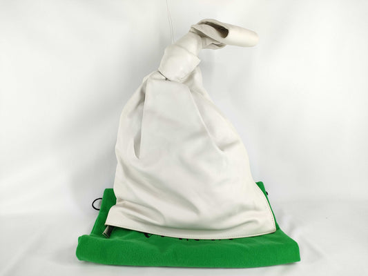 BOTTEGA VENETA The Twist Bag, White Leather Handbag