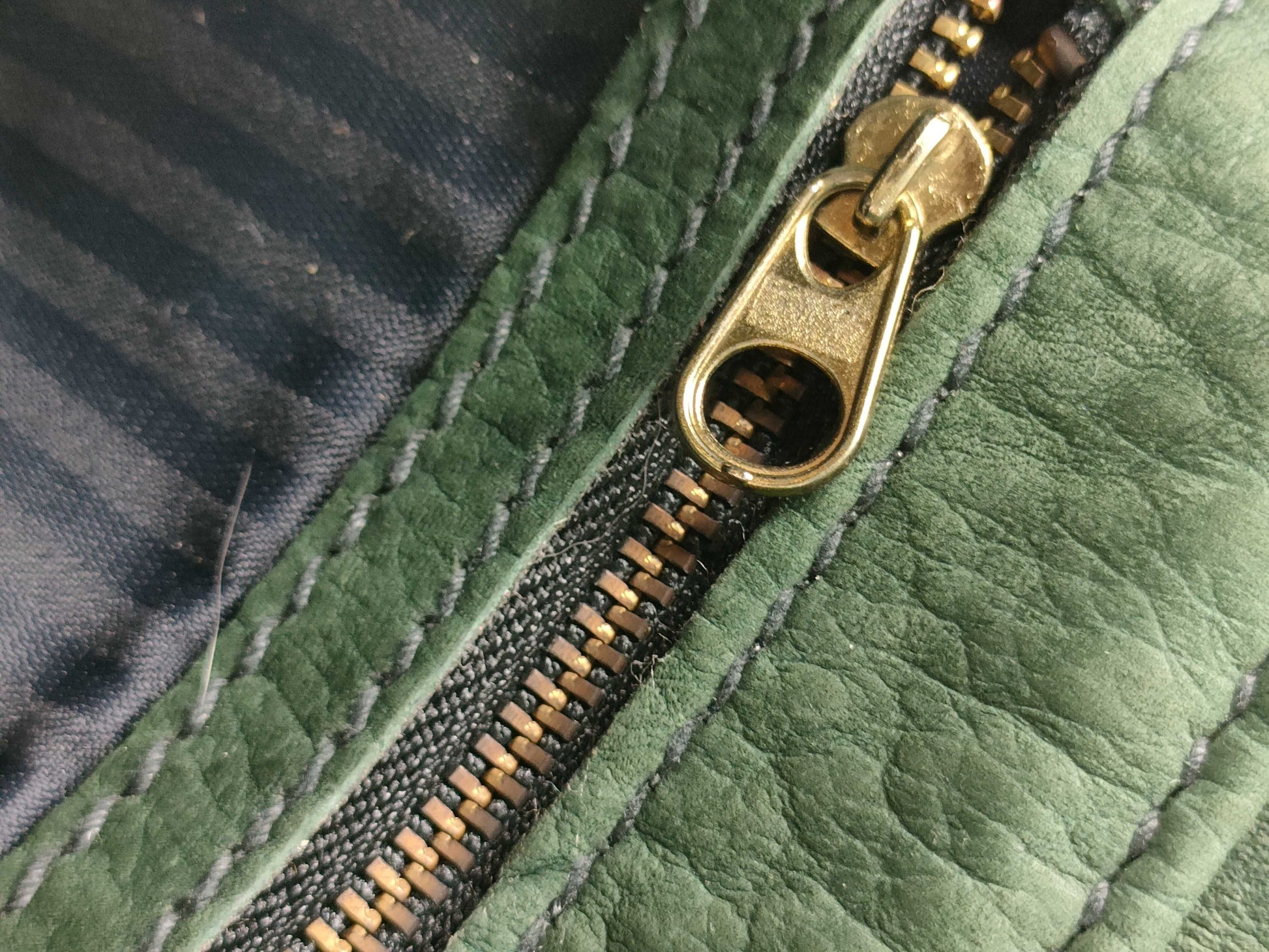 COACH Old Coach Shoulder Bag Green Shoulder Bag
