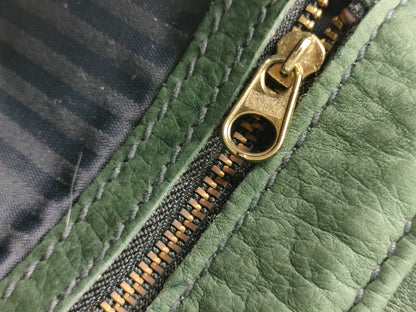 COACH Old Coach Shoulder Bag Green Shoulder Bag