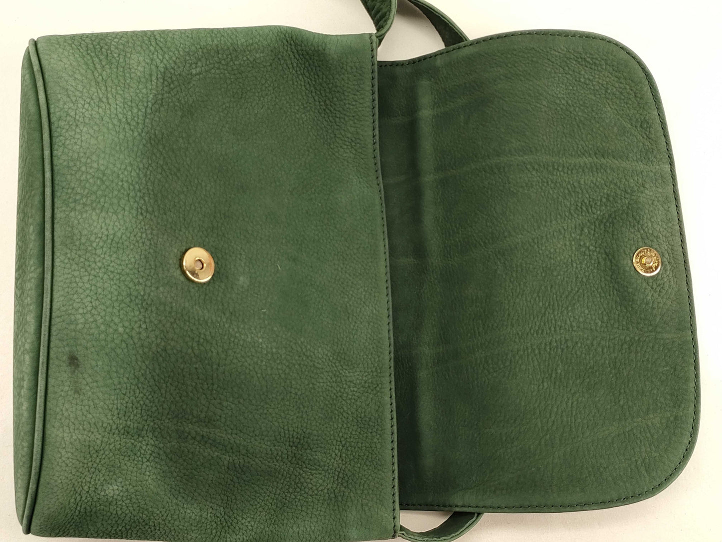 COACH Old Coach Shoulder Bag Green Shoulder Bag