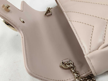 GUCCI GG Marmont Leather Chain Shoulder Bag 476433 525040 Shoulder Bag