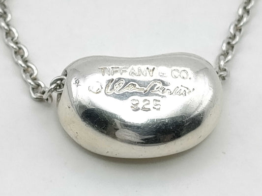 Tiffany & Co. Bean Necklace, 3.3g, Ag925