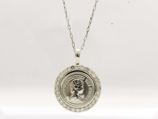 D0.30ct PT950/PT900/PT850 3.3g Necklace 