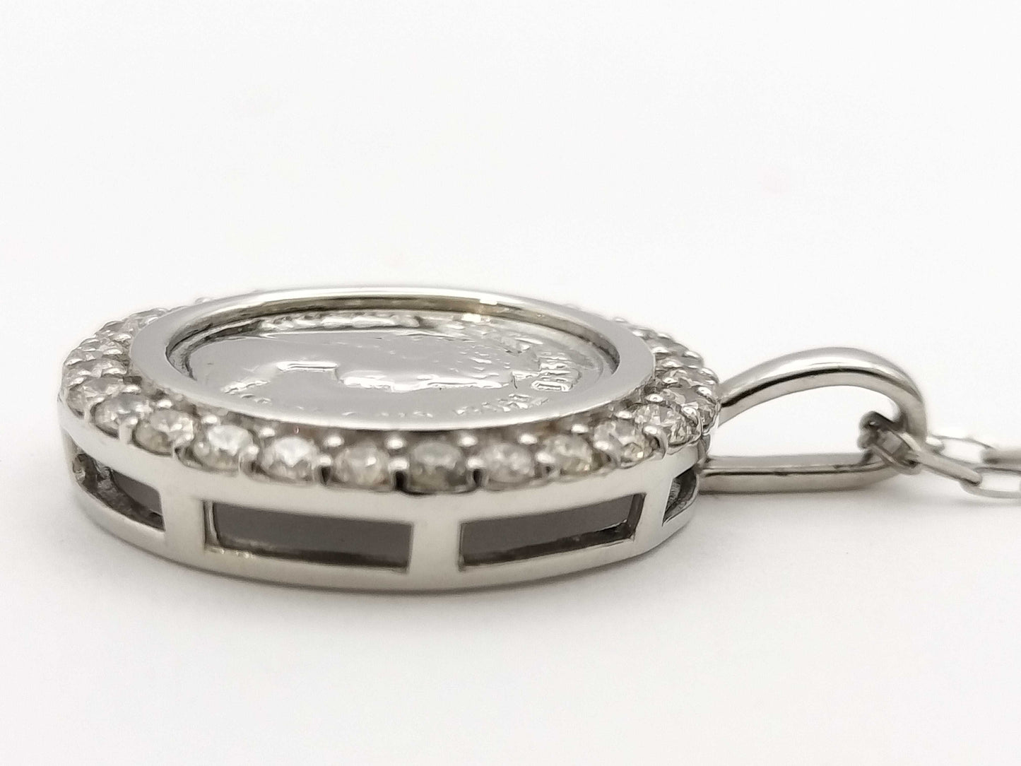 D0.30ct PT950/PT900/PT850 3.3g Necklace 